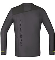 GORE RUNNING WEAR Fusion - maglia a maniche lunghe running - uomo, Grey/Black