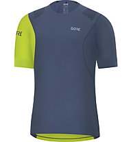 GORE WEAR R7 Shirt - maglia running - uomo, Blue/Green