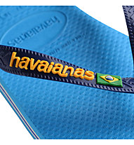 Havaianas Brasil Logo - Zehensandalen - Herren, Blue