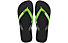 Havaianas Brasil Mix - infradito - uomo, Black/Green