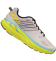 HOKA Clifton 6 - scarpe running neutre - uomo, Grey/Yellow