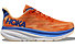 HOKA Clifton 9 - Laufschuhe neutral - Herren, Orange/Blue