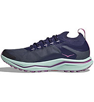 HOKA Zinal 2 - scarpe trail running - donna, Dark Blue/Purple