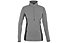 Hot Stuff Layer Solid Damen-Langarmshirt für Ski Alpin, Grey/White
