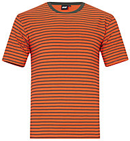 Hot Stuff Short Sleeve Striped - T-shirt - uomo, Orange/Dark Green