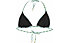 Hot Stuff Triangel W - reggiseno costume - donna, Green/Blue