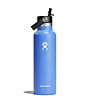 Hydro Flask 21 oz Standard Flex Straw Cap - Trinkflasche, Light Blue