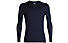 Icebreaker Merino 200 Oasis Crewe - maglietta tecnica a maniche lunghe - uomo, Dark Blue