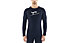 Icebreaker 200 Oasis LS Crewe Fox Jump - maglia maniche lunghe - uomo, Dark Blue