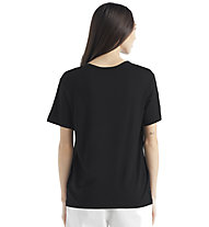 Icebreaker Merino Granary SS - T-shirt - donna, Black