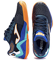Joma Ace Pro - scarpe da padel - uomo, Blue/Orange