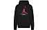 Nike Jordan Jumpman Baseline Jr - Kapuzenpullover - Kinder , Black