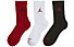 Nike Jordan Jumpman Crew - Lange Socken - Kinder, Red/White/Black