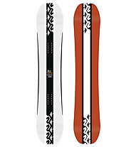K2 Geometric Wide - Snowboard, White/Brown