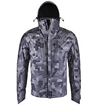 Kappa 6Cento 650A - giacca da sci - uomo, Grey/Black