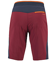 Karpos Rock Evo M - pantaloni corti trekking - uomo, Dark Red/Dark Blue/Orange