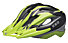 KED Street Jr. Pro - casco da bici - bambino, Black/Green