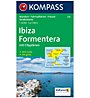 Kompass Karte N.239: Ibiza Formentera - 1:50.000, 1:50.000