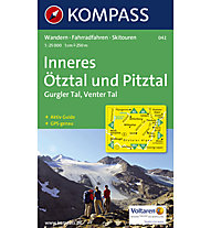 Kompass Karte N.042: Inneres Ötztal und Pitztal - 1:25.000, 1:25.000