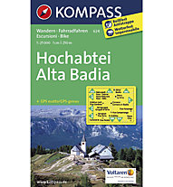 Kompass Karte N. 624 E Hochabtei / Alta Badia, 1:25.000