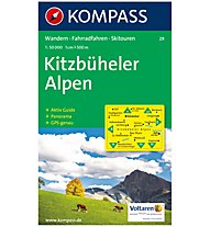 Kompass Carta Nr. 29 Kitzbüheler Alpen 1:50.000, 1:50.000