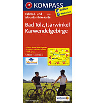 Kompass Karte Nr. 3125 Bad Tölz, Isarwinkel, Karwendelgebirge 1:70.000, 1:70.000