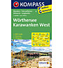 Kompass Karte N.61: Wörthersee, Karawanken West 1:50.000, 1:50.000