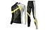 Löffler Elastic Outfit Cross-Country Ski Worldcup - tuta da sci di fondo - uomo, Black/Yellow