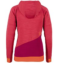 La Sportiva Aim - giacca con cappuccio arampiccata - donna, Red