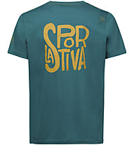 La Sportiva  Back Logo M - T-Shirt - Herren, Green