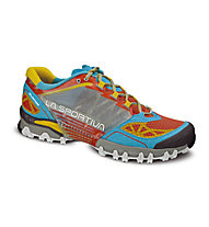 La Sportiva Bushido - scarpe trail running - donna, Coral/Malibu Blue