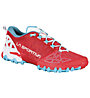 La Sportiva Bushido II - scarpa trail running - donna, Red/White/Light Blue