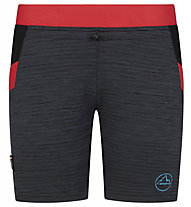 La Sportiva Circuit - pantaloni corti arrampicata - donna, Black/Red