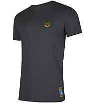 La Sportiva Climbing on the Moon - T-Shirt - Herren, Dark Grey