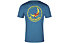 La Sportiva Climbing on the Moon - T-Shirt - Herren, Light Blue