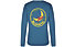 La Sportiva Climbing On The Moon W - Sweatshirt - Damen, Blue
