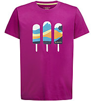 La Sportiva Icy Mountains K - T-shirt - bambino, Pink