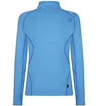 La Sportiva Luna - Fleecejacke mit Kapuze Bergsport - Damen, Light Blue