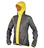 La Sportiva Oxygen EVO Windbreaker - giacca running - uomo, Grey/Yellow