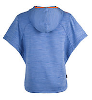 La Sportiva Punch-it-Poncho - Kurzarmshirt mit Kapuze Klettern - Damen, Blue