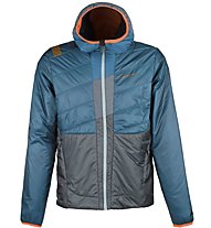 La Sportiva Quake Primaloft - giacca con cappuccio sci alpinismo - uomo, Blue/Grey