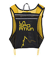 La Sportiva Racer Vest - zaino trail running, Black/Yellow