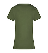 La Sportiva Retro - T-Shirt arrampicata - donna, Green/Yellow