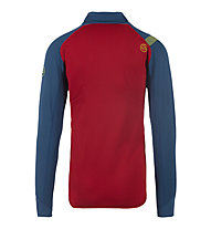 La Sportiva Shamal - giacca in pile - uomo, Blue/Red