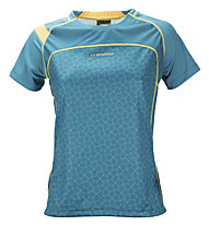 La Sportiva Summit - T-shirt trail running - donna, Blue