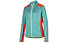 La Sportiva True North W - Fleecejacke - Damen, Light Blue/Orange