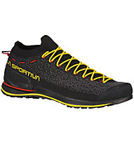 La Sportiva TX2 Evo M - scarpe da avvicinamento - uomo, Black/Dark Grey/Yellow/Red
