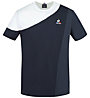 Le Coq Sportif Saison 1 Ss - T-shirt Fitness - uomo, Blue/White