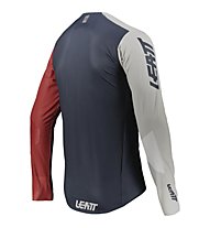 Leatt MTB Gravity 4.0 - maglia da bici manica lunga - bambino, White/Red/Blue