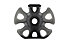 Leki Big Mountain Binding Basket - rotella per bastoncino da scialpinismo, Black/Grey